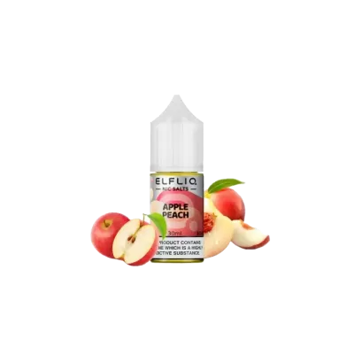 ELFLIQ 50mg 30ml (Apple Peach) - E-liquid Nicotine Salt 5% ELFLIQ 50mg 30ml (Apple Peach) - E-liquid Nicotine Salt 5%