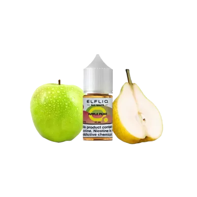 ELFLIQ 50mg 30ml (Apple Pear) - E-liquid Nicotine Salt 5% ELFLIQ 50mg 30ml (Apple Pear) - E-liquid Nicotine Salt 5%