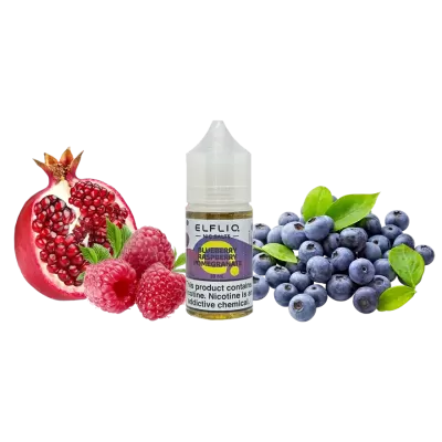 ELFLIQ 50mg 30ml (Blueberry Raspberry Pomegranate) - E-liquid Nicotine Salt 5% ELFLIQ 50mg 30ml (Blueberry Raspberry Pomegranate) - E-liquid Nicotine Salt 5%
