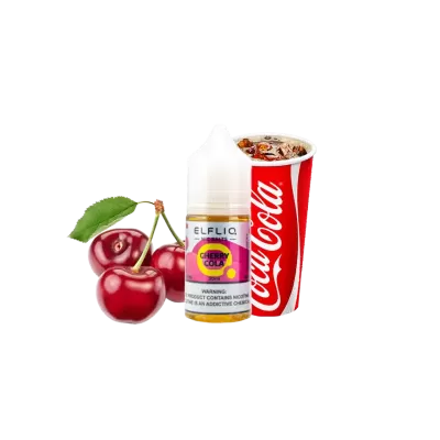 ELFLIQ 50mg 30ml (Cherry Cola) - E-liquid Nicotine Salt 5% ELFLIQ 50mg 30ml (Cherry Cola) - E-liquid Nicotine Salt 5%