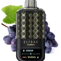 ELF BAR COMBO 25000 - GRAPE AND MARY DRINK 5% - RECHARGEABLE