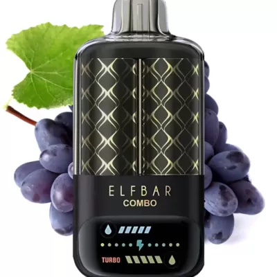 ELF BAR COMBO 25000 - GRAPE AND MARY DRINK 5% - RECHARGEABLE ELF BAR COMBO 25000 - GRAPE AND MARY DRINK 5% - RECHARGEABLE