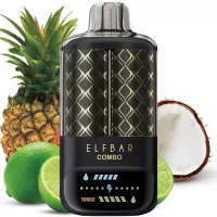 ELF BAR COMBO 25000 - LIMETTE UND ANANAS 5% - WIEDERAUFLADBAR ELF BAR COMBO 25000 - LIMETTE UND ANANAS 5% - WIEDERAUFLADBAR