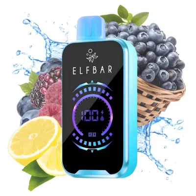 ELF BAR FS18000 - BLUEBERRY RAZZ LEMONADE 5% - RECHARGEABLE ELF BAR FS18000 - BLUEBERRY RAZZ LEMONADE 5% - RECHARGEABLE