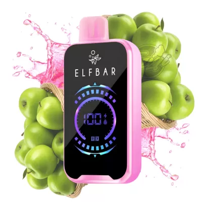 Barre ELF FS18000 - Double Pomme 5% - Rechargeable Barre ELF FS18000 - Double Pomme 5% - Rechargeable