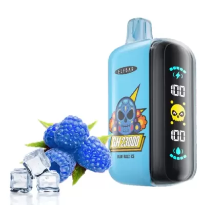 ELF BAR GH23000 - BLUE RAZZ ICE 5% - RECHARGEABLE ELF BAR GH23000 - BLUE RAZZ ICE 5% - RECHARGEABLE