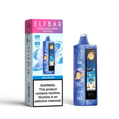 ELF BAR PLANET 25000 BAJA SPLASH 5% ELF BAR PLANET 25000 BAJA SPLASH 5%