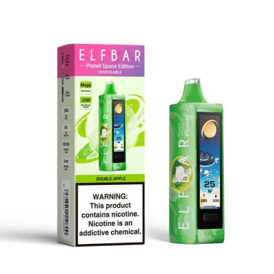 ELF BAR PLANET 25000 DOUBLE APPLE 5% ELF BAR PLANET 25000 DOUBLE APPLE 5%