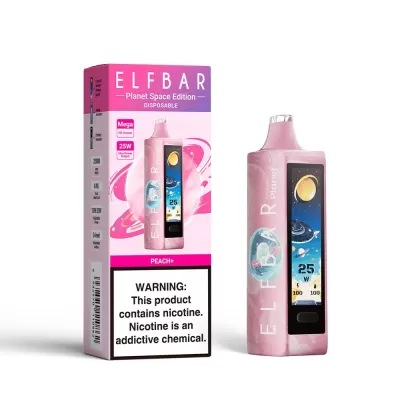 ELF BAR PLANET 25000 - PEACH+ 5% ELF BAR PLANET 25000 - PEACH+ 5%