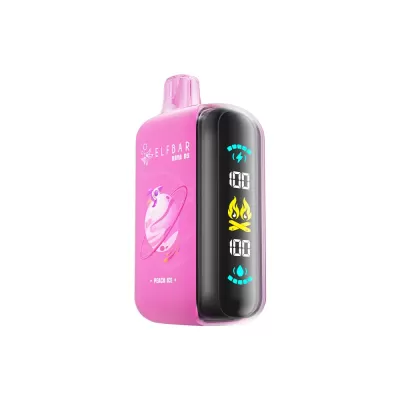 ELF BAR RAYA D3 25000 - PEACH ICE 5% - RECHARGEABLE ELF BAR RAYA D3 25000 - PEACH ICE 5% - RECHARGEABLE
