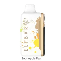ELF BAR SOUR KING 40000 - SAURER APFEL-BIRNE 5% - WIEDERAUFLADBAR