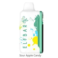 ELF BAR SOUR KING 40000 - SAURE APFELBONBONS 5% - WIEDERAUFLADBAR ELF BAR SOUR KING 40000 - SAURE APFELBONBONS 5% - WIEDERAUFLADBAR