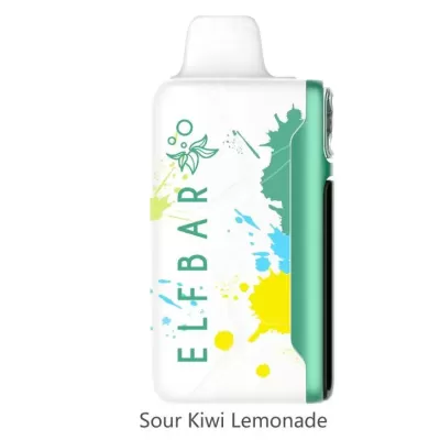 ELF BAR SOUR KING 40000 - SOUR KIWI LEMONADE 5% - RECHARGEABLE ELF BAR SOUR KING 40000 - SOUR KIWI LEMONADE 5% - RECHARGEABLE