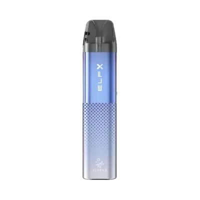 POD System ELFBAR ELFX (Blue) - Pod Kit 1000 mAh E-cigarette (0,6 & 0,8 Ohm)