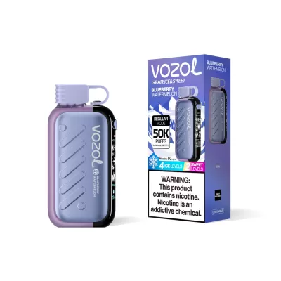 VOZOL GEAR Ice & Sweet 50K - Blaubeere-Wassermelone 5% Nikotin