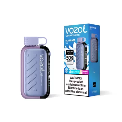 VOZOL GEAR Ice & Sweet 50K - Blue Razz Ice 5 % de nicotine VOZOL GEAR Ice & Sweet 50K - Blue Razz Ice 5 % de nicotine