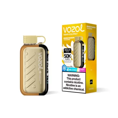 VOZOL GEAR Ice & Sweet 50K - Mango Passion Tangerine 5% Nicotine VOZOL GEAR Ice & Sweet 50K - Mango Passion Tangerine 5% Nicotine