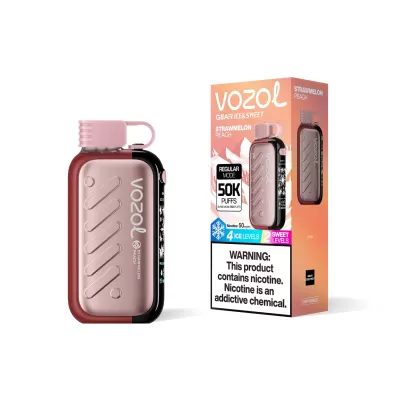 VOZOL GEAR Ice & Sweet 50K - Erdbeermelone-Pfirsich 5% Nikotin