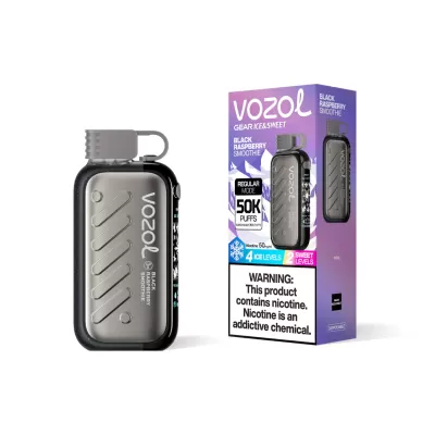 VOZOL GEAR Ice & Sweet 50K - Batido de frambuesa negra Taff 5% Nicotina
