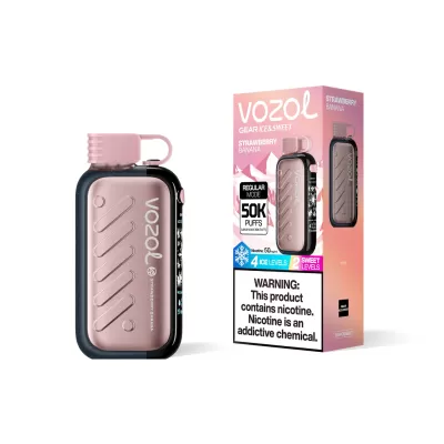 VOZOL GEAR Ice & Sweet 50K - Fresa y Pl&aacute;tano Taff 5% Nicotina
