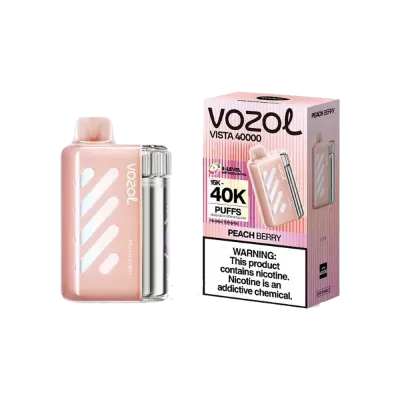 Vozol Vista 40K Puffs - Peach Ice 5%
