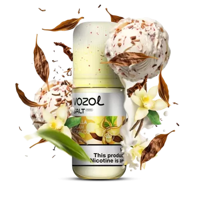 Vozol Salt Prime Crème de Tabac Vanille 50 mg 30 ml - E-liquide aux sels de nicotine 5 % Vozol Salt Prime Crème de Tabac Vanille 50 mg 30 ml - E-liquide aux sels de nicotine 5 %