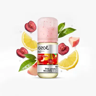 Vozol Salt Prime Cherry lemon peach 50mg 30ml - E-liquid Nicotine Salt 5%