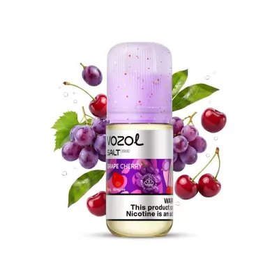 Vozol Salt Prime Grape Cherry 50mg 30ml - E-liquid Nicotine Salt 5%