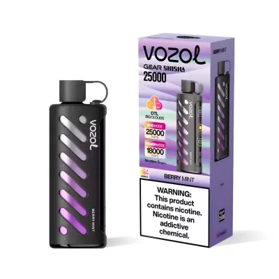 VOZOL GEAR 25000 - MENTHE BAIE 5 % NICOTINE VOZOL GEAR 25000 - MENTHE BAIE 5 % NICOTINE