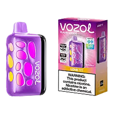 VOZOL RAVE 40K - Love 777 5% NICOTINE